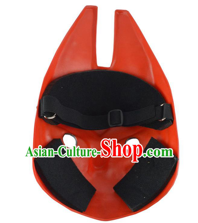 Top Halloween Fancy Ball Accessories Cosplay Red Fox Face Mask Masquerade Party Prop Stage Show Mask