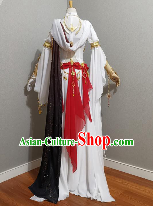 Professional China Traditional Game Role Clothing Cosplay Female Knight Garment Costumes Ancient Swordswoman Dress Outfits