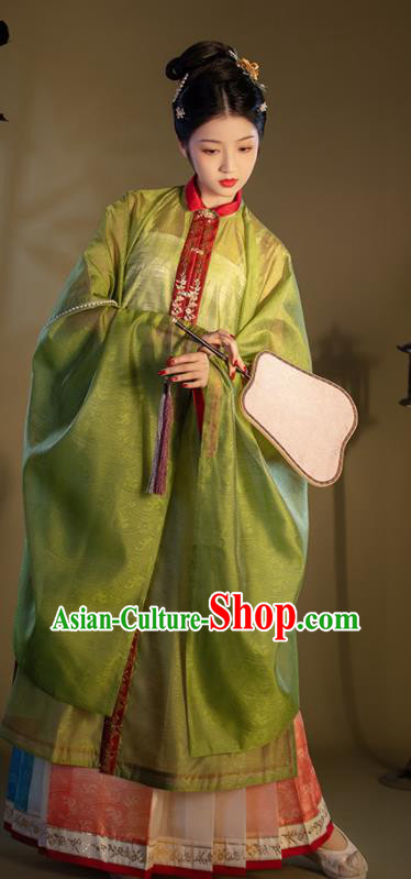 China Ming Dynasty Court Consort Historical Clothing Ancient Royal Mistress Garment Costumes Traditional Hanfu Dress Attire for Women