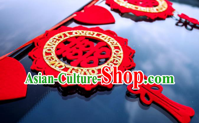 Chinese Traditional Wedding Car Decorations Wedding Car Ornaments Love Flowers Bouquet