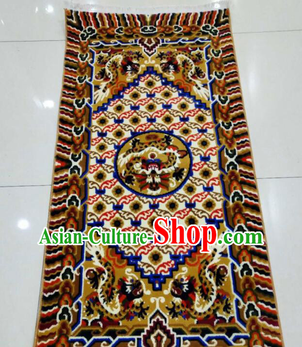 Tibetan Five Dragons Rug Chinese Handmade Rug