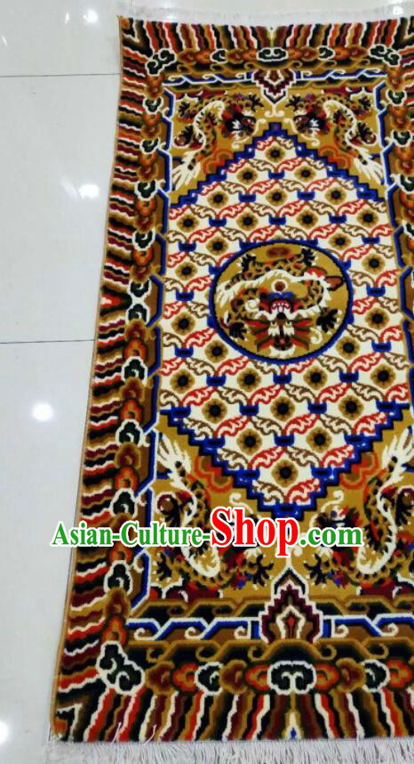 Tibetan Five Dragons Rug Chinese Handmade Rug