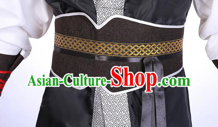 Chinese Ancient Swordsman Clothing Romance of the Three Kingdoms Zhao Zilong Costumes