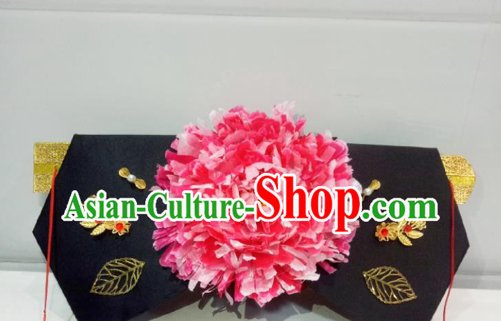 TV Series My Fair Princess Hair Accessories Traditional Qing Dynasty Place Lady Headdress China Ancient Queen Giant Wing Headpiece