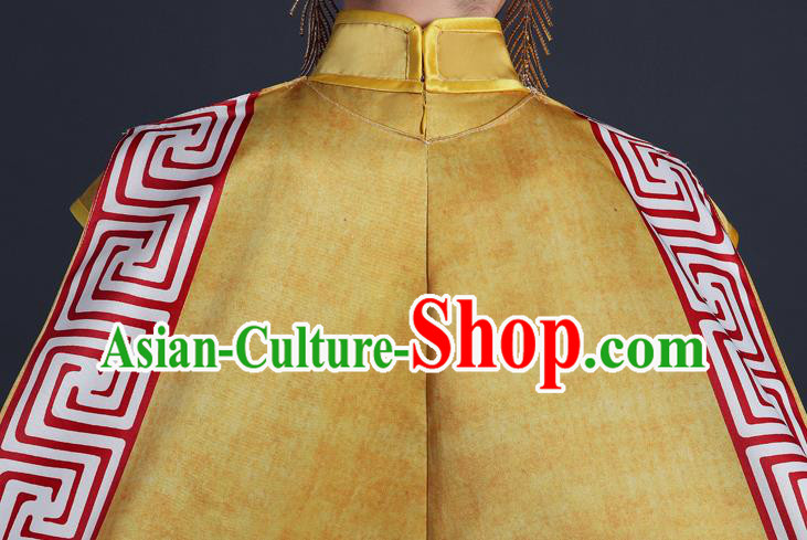 Chinese Compere Full Dress Classical Qipao Clothing Long Mantle Cheongsam Traditional Dress
