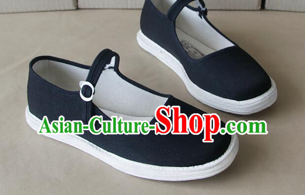 Chinese Traditional Cloth Shoes Folk Dance Shoes Handmade Strong Cloth Soles Shoes