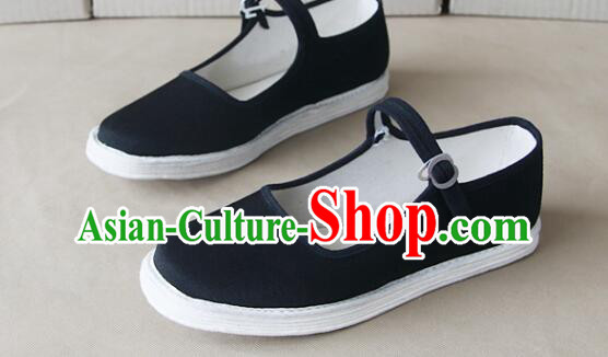 Chinese Traditional Cloth Shoes Folk Dance Shoes Handmade Strong Cloth Soles Shoes
