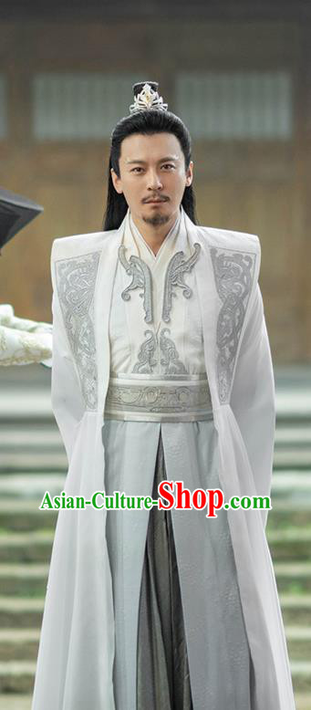 Xian Xia TV Series Immortal Master Apparel  The Blue Whisper Ning Qing Garment Costumes Chinese Ancient Swordsman Clothing