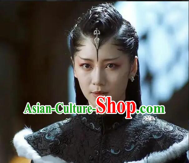 Chinese Ancient Swordswoman Dress Clothing Xian Xia Fox Fairy Apparel TV Series The Blue Whisper Shu Qing Garment Costumes