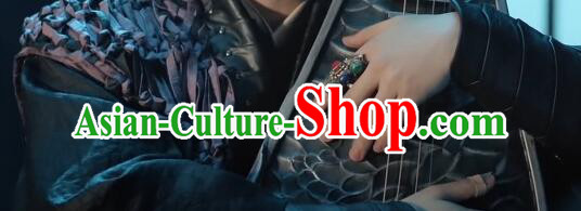 Chinese Ancient Swordsman Garment Costumes Cosplay Xie Wang Black Clothing Wu Xia Series Word Of Honor Scorpion King Apparels