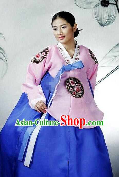 Korean Empress Hanbok Traditional Costumes Court Garment Complete Set