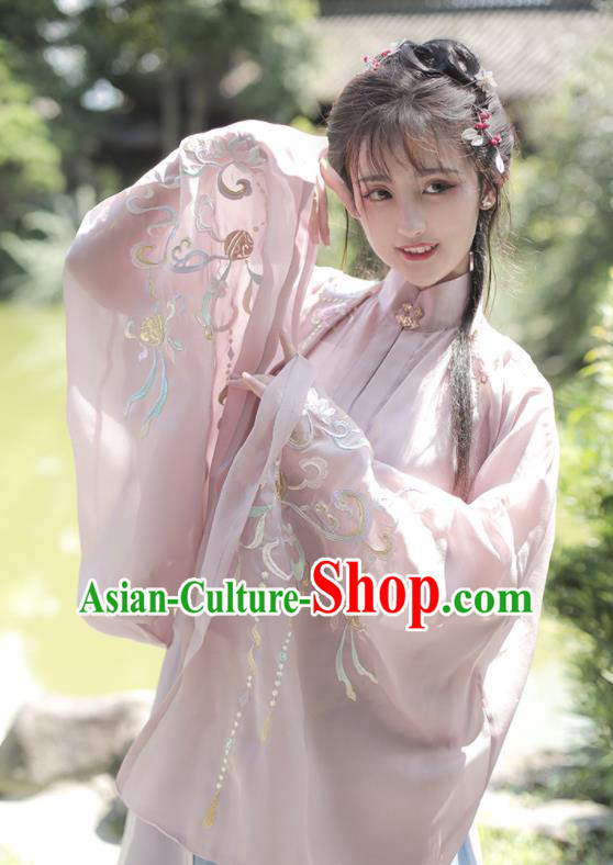 Chinese Ancient Noble Lady Dress Outfits Ming Dynasty Princess Costumes Traditional Hanfu Clothing