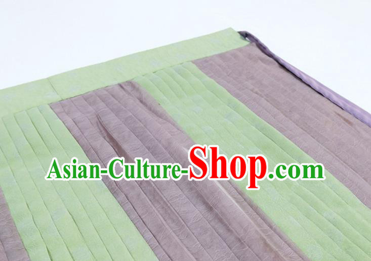 Chinese Jin Dynasty Princess Garment Costumes Ancient Noble Woman Clothing Traditional Purple Hanfu Dress