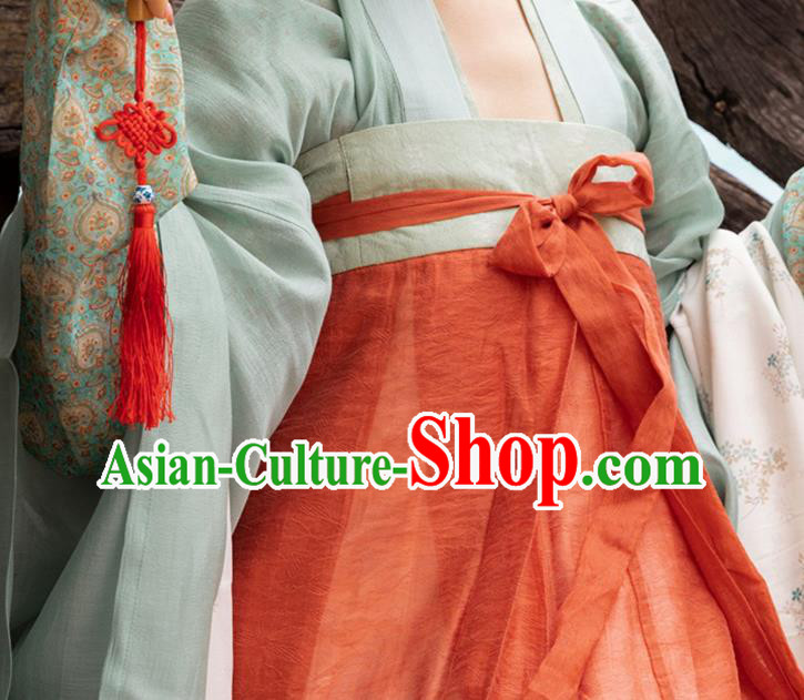 Chinese Traditional Hanfu Dress Tang Dynasty Princess Garment Costumes Ancient Noble Woman Clothing