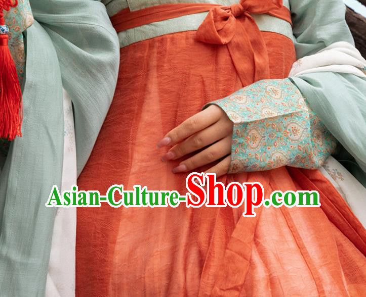 Chinese Traditional Hanfu Dress Tang Dynasty Princess Garment Costumes Ancient Noble Woman Clothing
