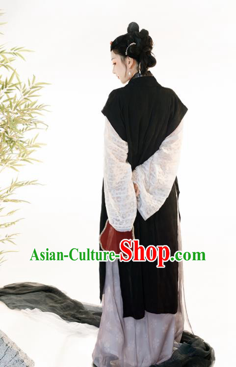 Chinese Song Dynasty Garment Costumes Ancient Noble Woman Clothing Traditional Hanfu Dress Complete Set