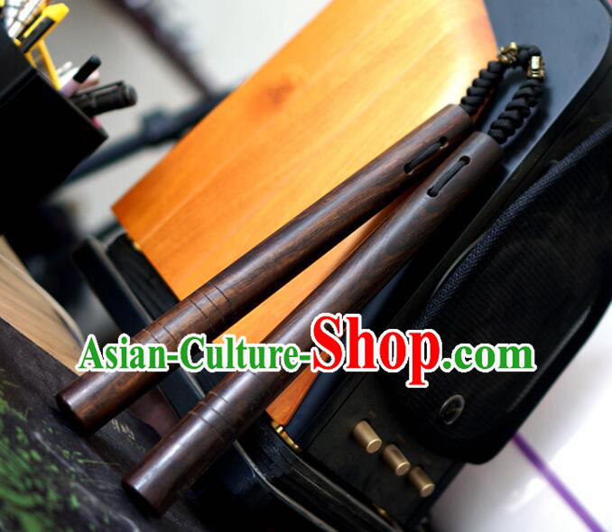 Handmade Kung Fu Nunchaka Top Ebony Nunchakus Chinese Martial Arts Nunchaku