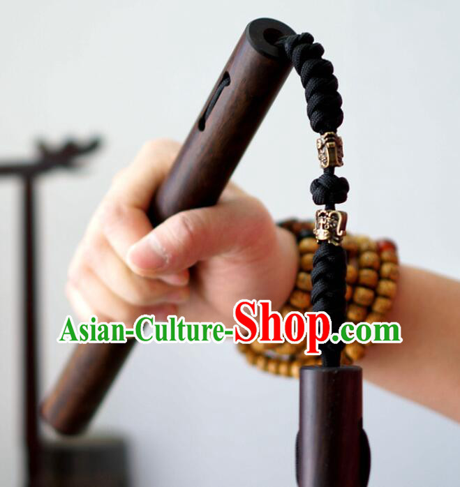 Handmade Kung Fu Nunchaka Top Ebony Nunchakus Chinese Martial Arts Nunchaku