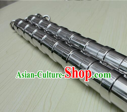 Chinese Martial Arts Nunchaku Handmade Kung Fu Nunchaka Top Stainless Steel Nunchakus