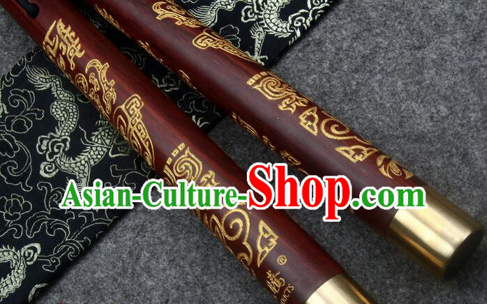 Chinese Martial Arts Wood Nunchaku Handmade Kung Fu Carving Nunchaka Top Rosewood Nunchakus