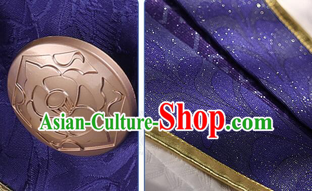 Top Genshin Impact Cosplay Costumes Kamisato Ayato Garments Cos Shogunate Young Lord Outfits