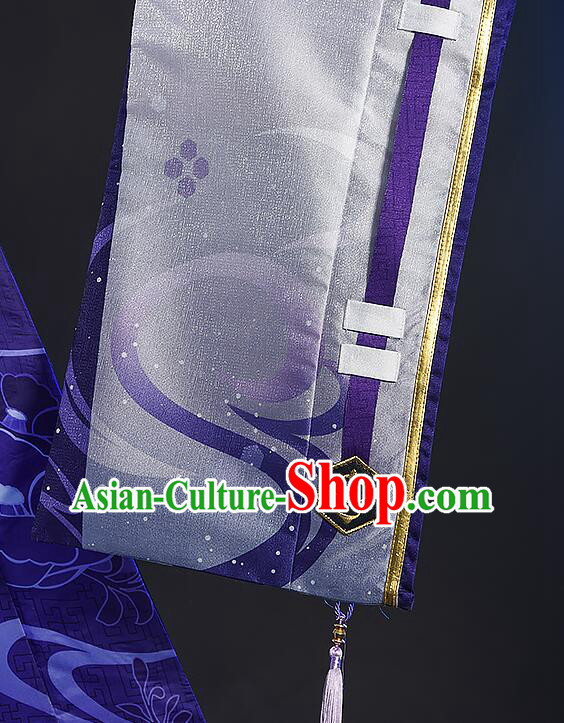 Top Cos Shogunate Young Lord Outfits Genshin Impact Cosplay Costumes Kamisato Ayato Garments