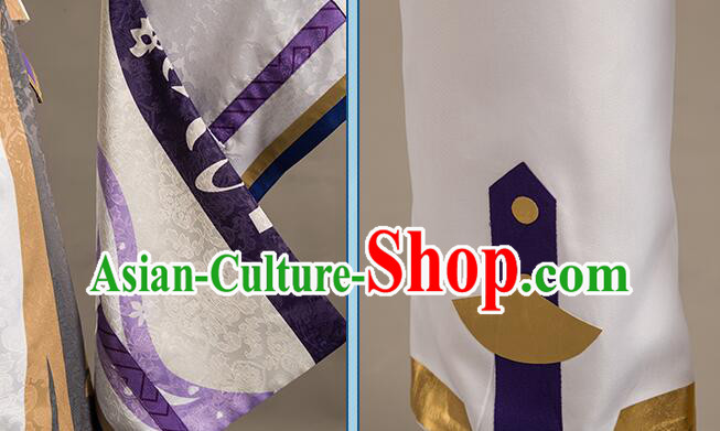 Top Kamisato Ayato Garments Cos Shogunate Young Lord Outfits Genshin Impact Cosplay Costumes