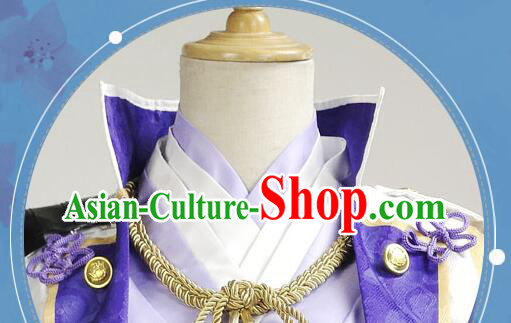 Top Cosplay Costumes Kamisato Ayato Garments Cos Genshin Impact Shogunate Young Lord Outfits