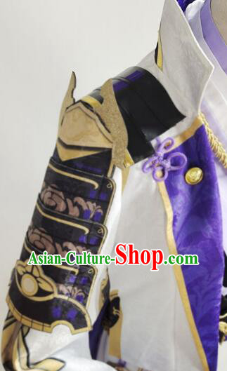 Top Cosplay Costumes Kamisato Ayato Garments Cos Genshin Impact Shogunate Young Lord Outfits