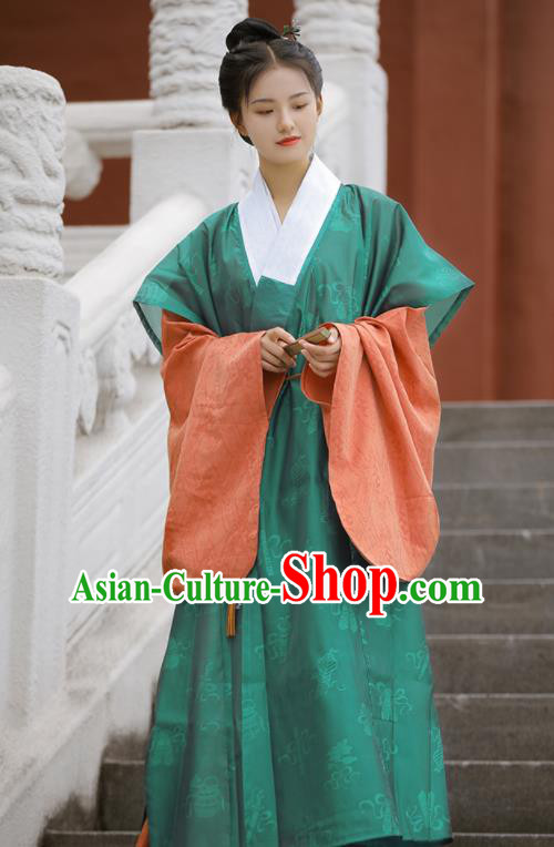 Chinese Ming Dynasty Historical Costumes Traditional Hanfu Clothing Ancient Taoist Nun Garments