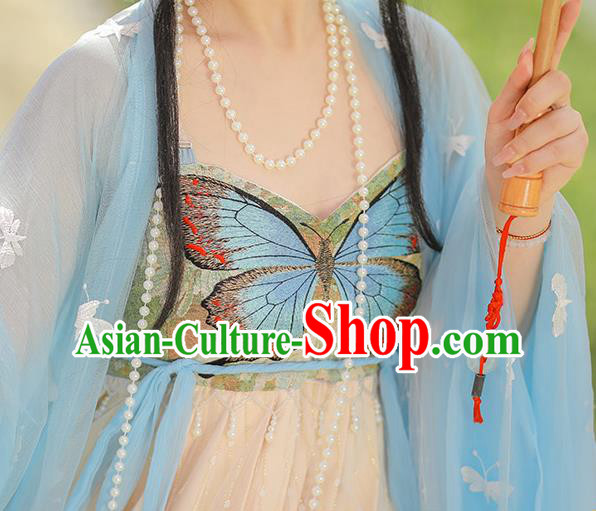 China Ancient Princess Garment Costumes Traditional Hanfu Dress Song Dynasty Noble Lady Clothing