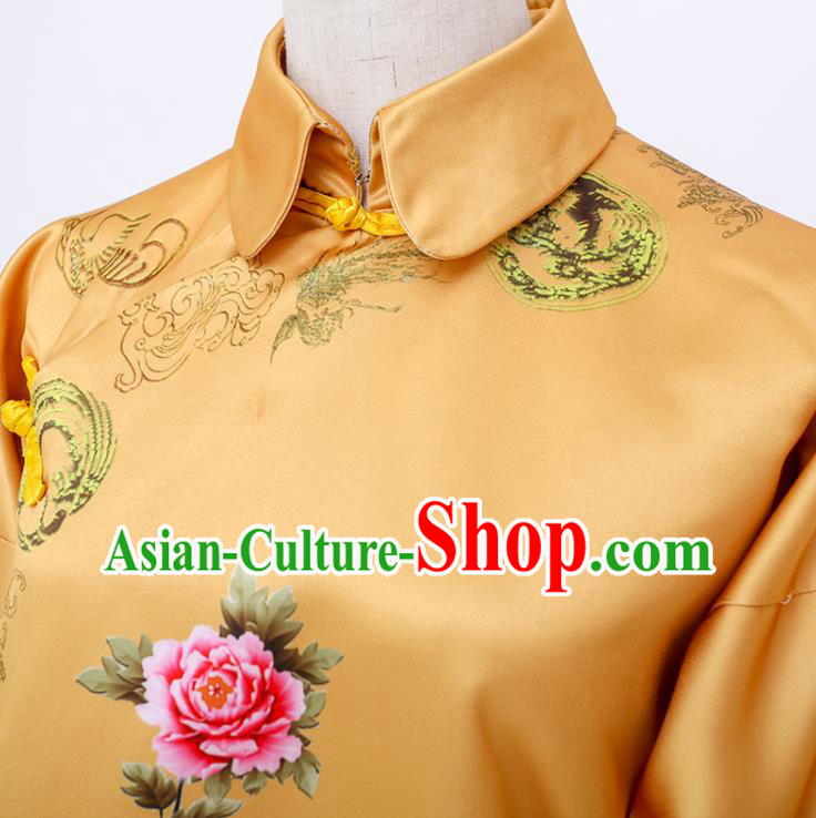 Chinese Qing Dynasty Empress Garment Costumes Ancient Court Queen Fu Cha Clothing