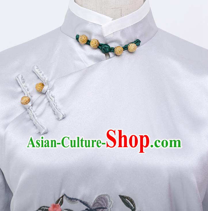 Chinese Qing Dynasty Empress Garment Costumes Ancient Court Queen Clothing Traditional Court Dress