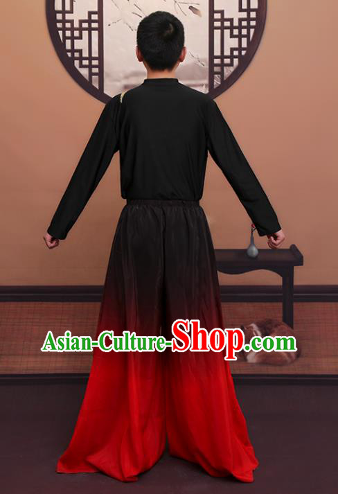 Chinese Male Group Performance Garment Costume Classical Dance Clothing Mang Zhong Dance Outfit