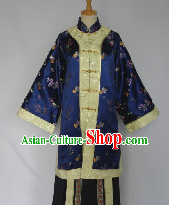 Chinese Ancient Young Mistress Clothing Late Qing Dynasty Garment Costumes Traditional Noble Woman Outfit