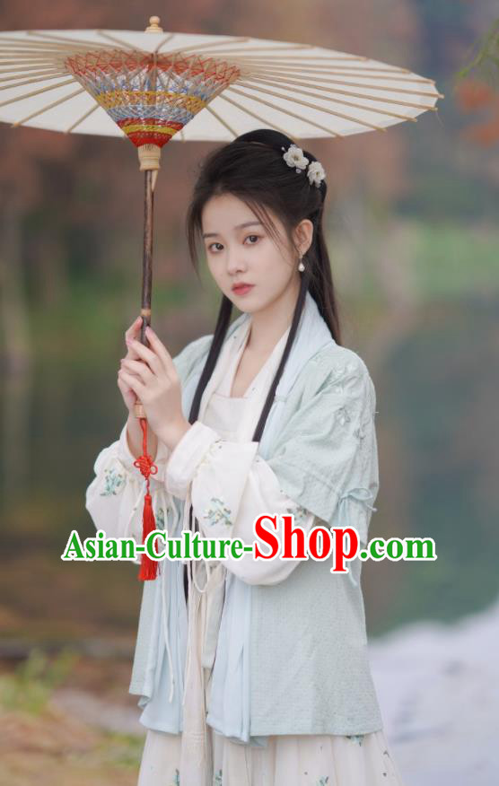 Chinese Traditional Young Lady Garment Costumes Ancient Female Swordsman Dress Clothing