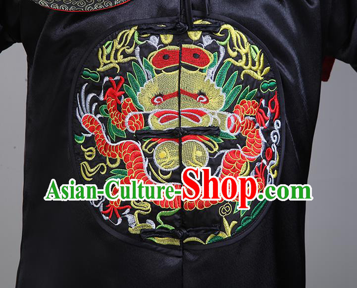 Chinese Ancient Royal Prince Costumes Qing Dynasty Regent Vestment Traditional Official Clothing
