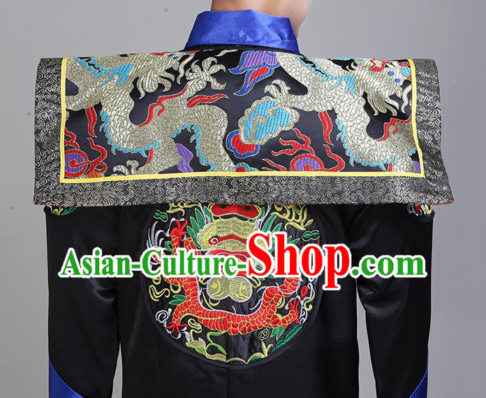 Chinese Ancient Royal Prince Costumes Qing Dynasty Regent Vestment Traditional Official Clothing