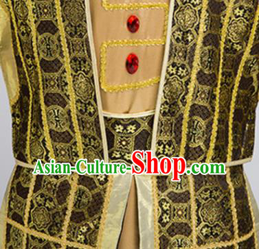 Chinese Song Dynasty Yue Fei Garments Traditional Hero Armor Clothing Ancient General Costumes
