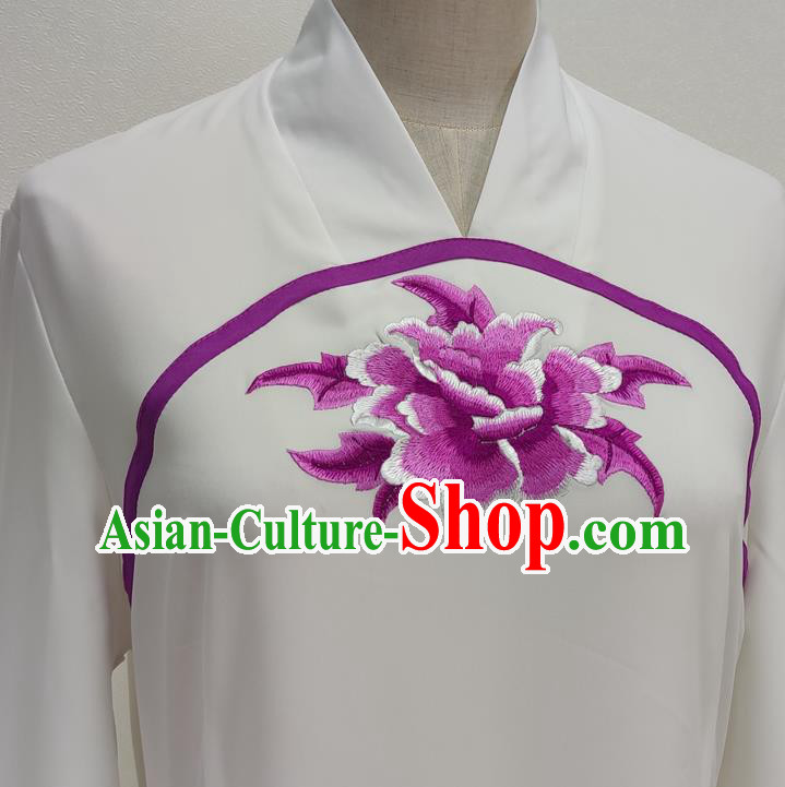 Chinese Peking Opera Hua Tan Garment Costume Ancient Servant Girl Dress Huangmei Opera Clothing