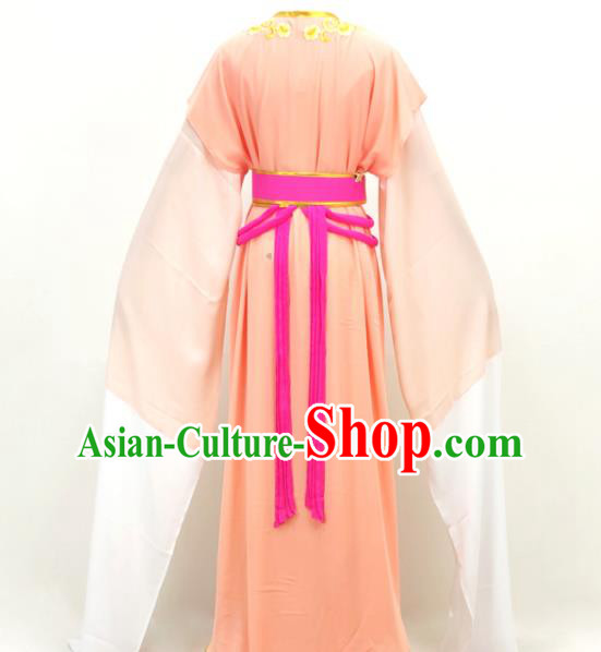 Chinese Huangmei Opera Diva Clothing Ancient Princess Costume Beijing Opera Hua Tan Embroidered Dress