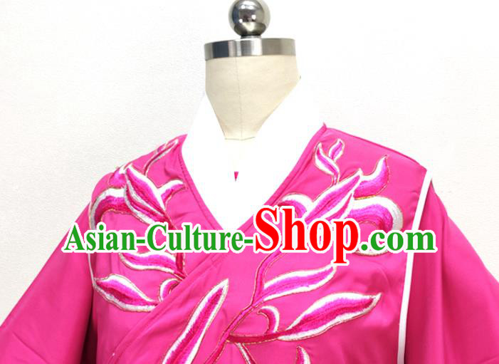 Chinese Beijing Opera Xiaosheng Magenta Robe Shaoxing Opera Zhu Yingtai Clothing Ancient Scholar Costume