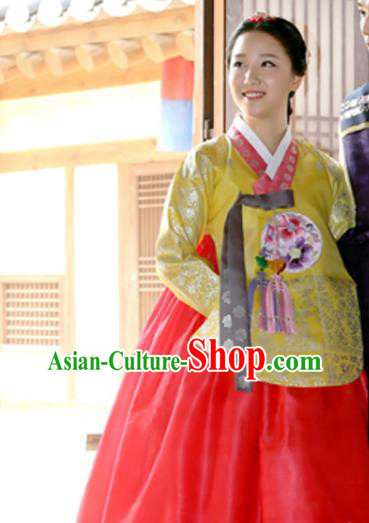 Top Court Hanbok Korean Bride Garment Costumes Traditional Wedding Clothing