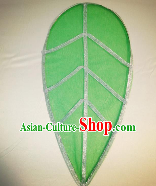 Top Jungle Theme Prop Green Leaves Accessories