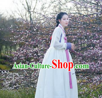 Korean Traditional Garment Ancient Women Hanbok Drama Dress of Korea
