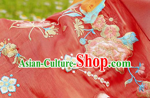 Chinese Traditional Hanfu Dress Tang Dynasty Imperial Concubine Garment Costumes Ancient Palace Beauty Clothing