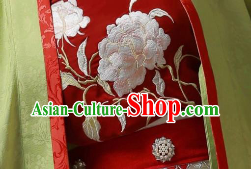 Chinese Song Dynasty Imperial Concubine Garment Costumes Traditional Clothing Ancient Palace Beauty Dresses