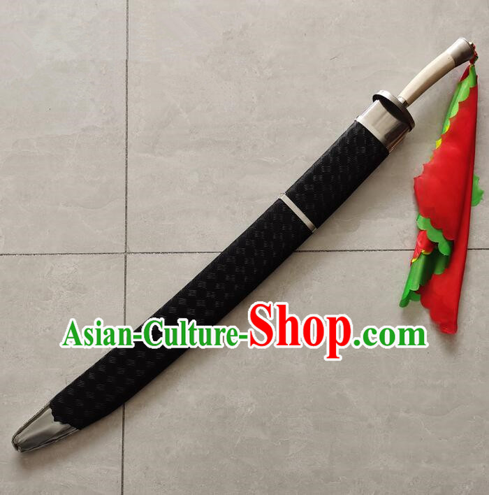 Top Handmade Wushu Blade Tai Chi Broadsword Performance Chinese Stainless Steel Blade