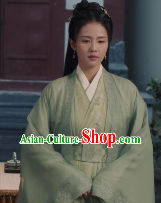 Chinese Ancient Princess Clothing Traditional Garments Romantic TV Series One and Only Cui Shi Yi Costume