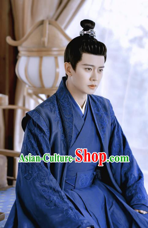 Chinese Swordsman Garments TV Series One and Only Zhou Sheng Chen Costume Ancient Royal Duke Clothing
